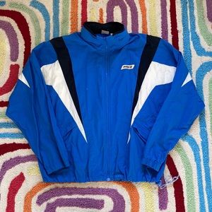 Vintage Nike Color Block Full Zip Packable Hood Windbreaker